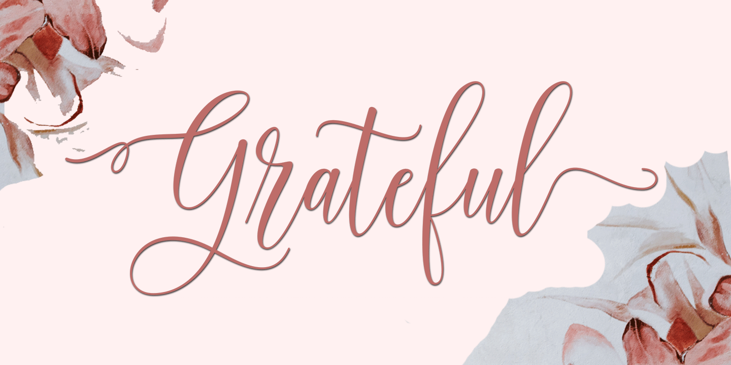 Example font Briancha #4